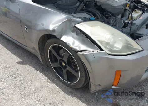 2007 Nissan 350Z из США, поврежденный, VIN JN1BZ34D57M501856